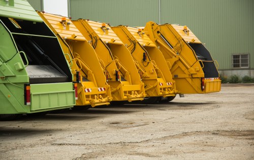 Residential builders waste clearance in progress